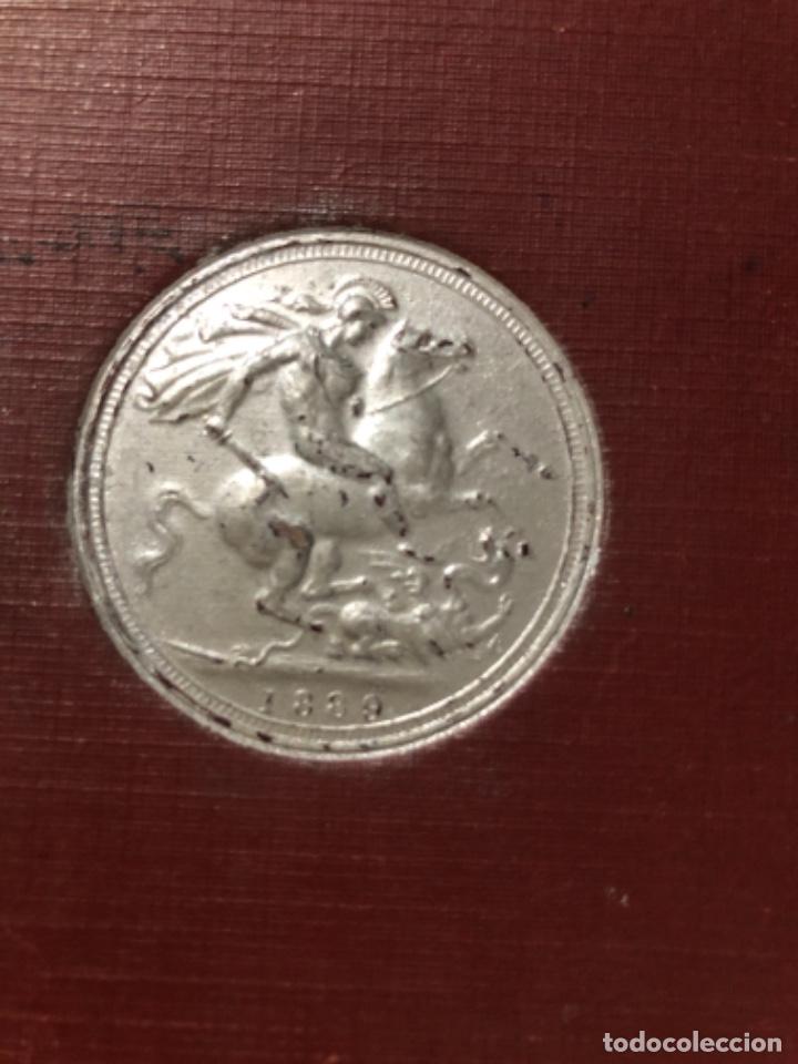 Material numism&aacute;tico: Antigua caja con r&eacute;plicas de monedas - Foto 2
