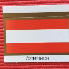 Material numismático: OSTERREICH FLAG STICKER. PEGATINA BANDERA OSTERREICH. PARA LOS LIBROS DE MONEDAS. Lote 289313578