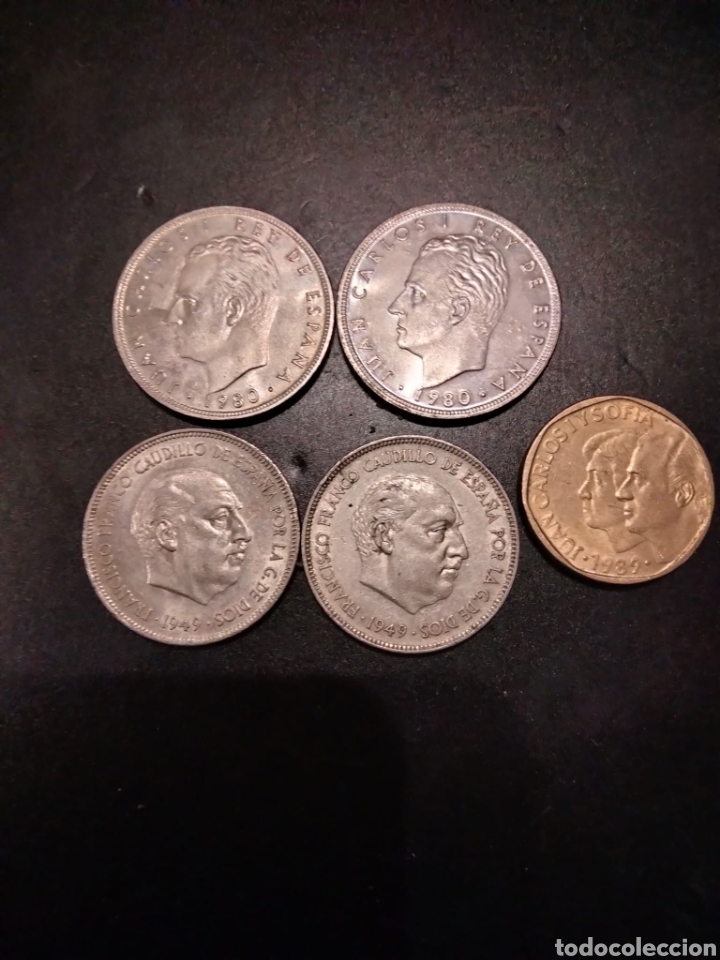 Material numism&aacute;tico: Lote monedas espa&ntilde;olas - Foto 2