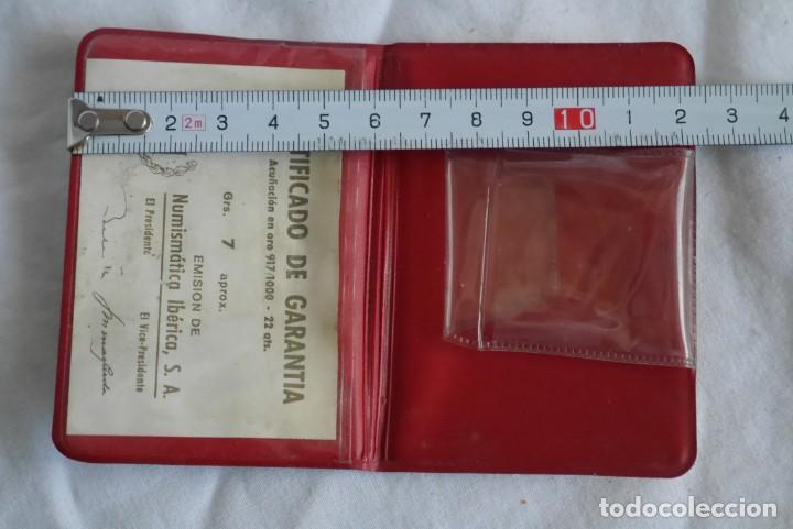 Material numism&aacute;tico: Funda para moneda de oro Numism&aacute;tica Ib&eacute;rica - Foto 4