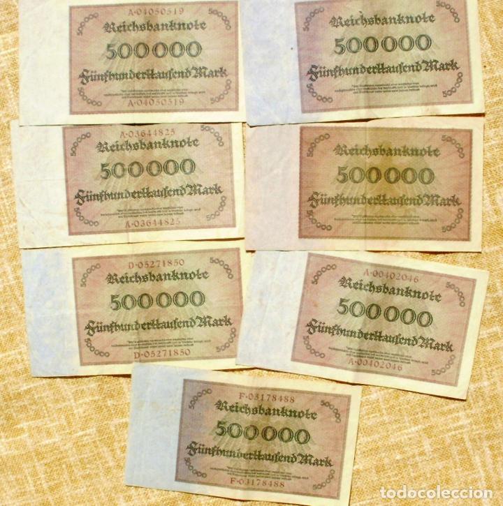 Material numism&aacute;tico: Marco alem&aacute;n de 1923 500000 Reichsbanknote - Foto 1
