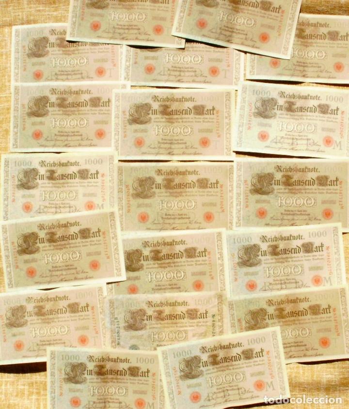 Material numism&aacute;tico: Marco alem&aacute;n de 1910 1000 Reichsbanknote - Foto 1