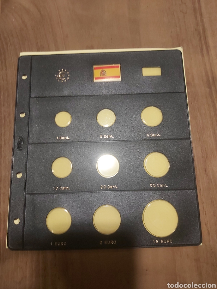 Material numism&aacute;tico: PARDO 9 MONEDAS VALE PARA VARIOS A&Ntilde;OS - Foto 1