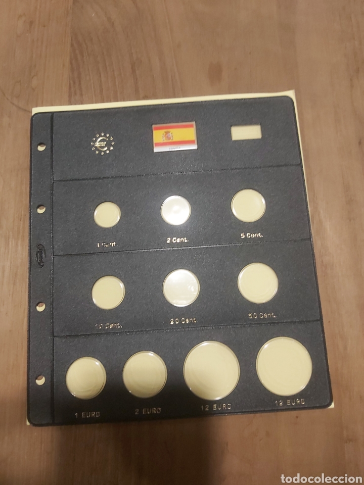 Material numism&aacute;tico: PARDO CON DOS MONEDAS DE 12 EUROS Y 8 MONEDAS - Foto 1