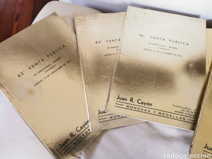 Material numism&aacute;tico: Juan R. Cayon - Foto 3