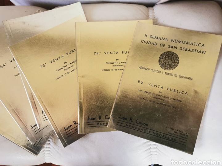 Material numism&aacute;tico: Juan R. Cayon - Foto 1