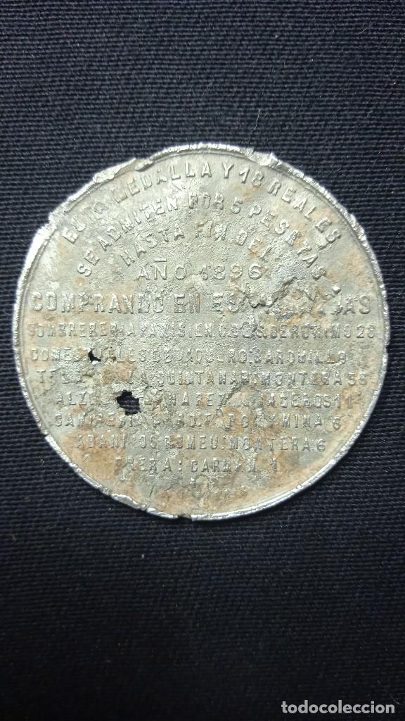 Material numism&aacute;tico: Ficha publicidad 5 pesetas - Foto 2