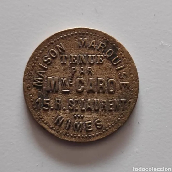 Material numism&aacute;tico: Jeton Maison Close et divertissement - Foto 1