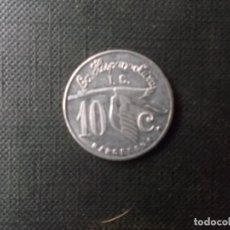 Material numismático: MONEDA DE 10 CTMS COMPAÑIA HISPANO-SUIZA CARS BARCELONA DIFICIL. Lote 316404178