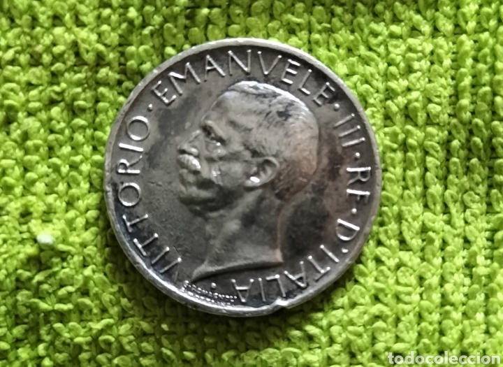 Material numism&aacute;tico: MONEDA 5 LIRAS - 1927 - Monedas - Foto 1
