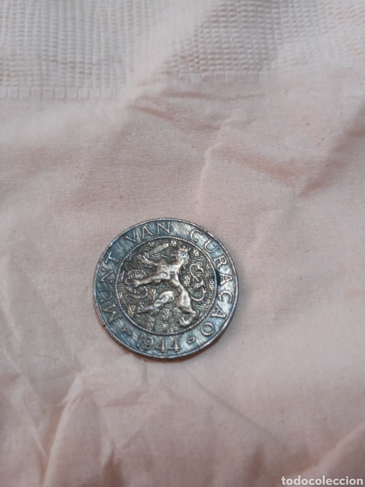 Material numism&aacute;tico: 2 1/2 cent.1944 pa&iacute;ses bajos - Foto 2
