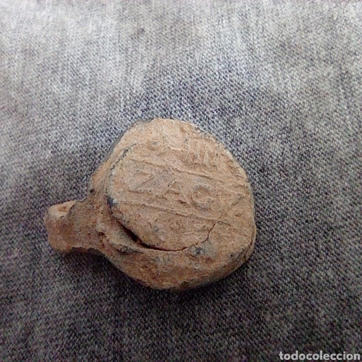 Material numism&aacute;tico: MARCHAMO DE PLOMO POSIBLE ZARAGOZA - Foto 1