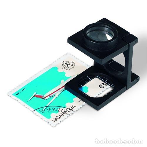 Material numism&aacute;tico: LEUCHTTURM CUENTAHILOS METALICO 10 AUMENTOS CON ESCALA ref. 333874 - Foto 1
