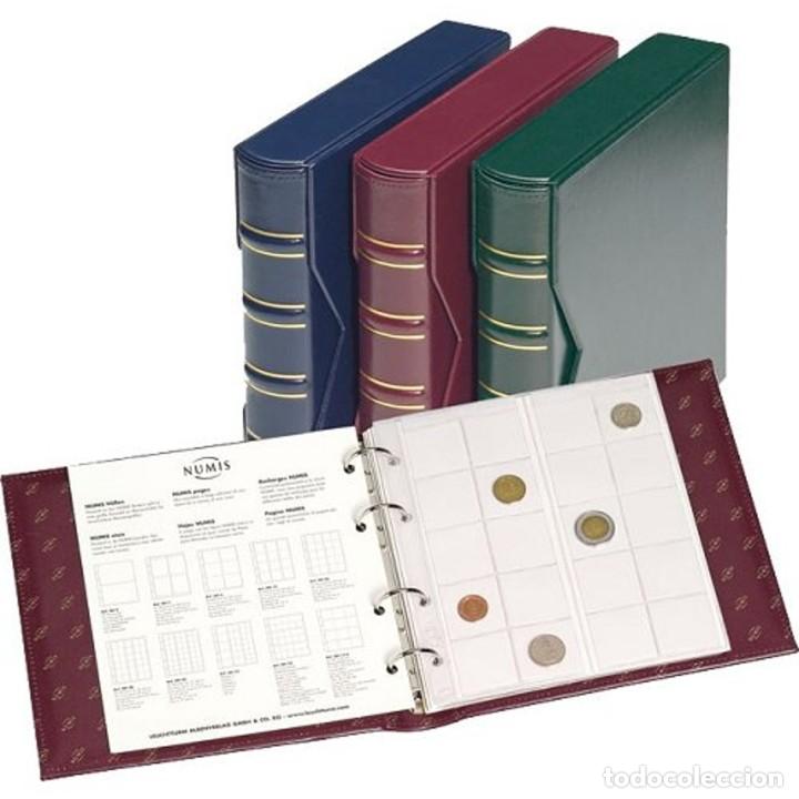 Material numism&aacute;tico: &Aacute;lbum NUMIS Classic Sin hojas Leuchtturm - Ref. 330847 Verde - Foto 2