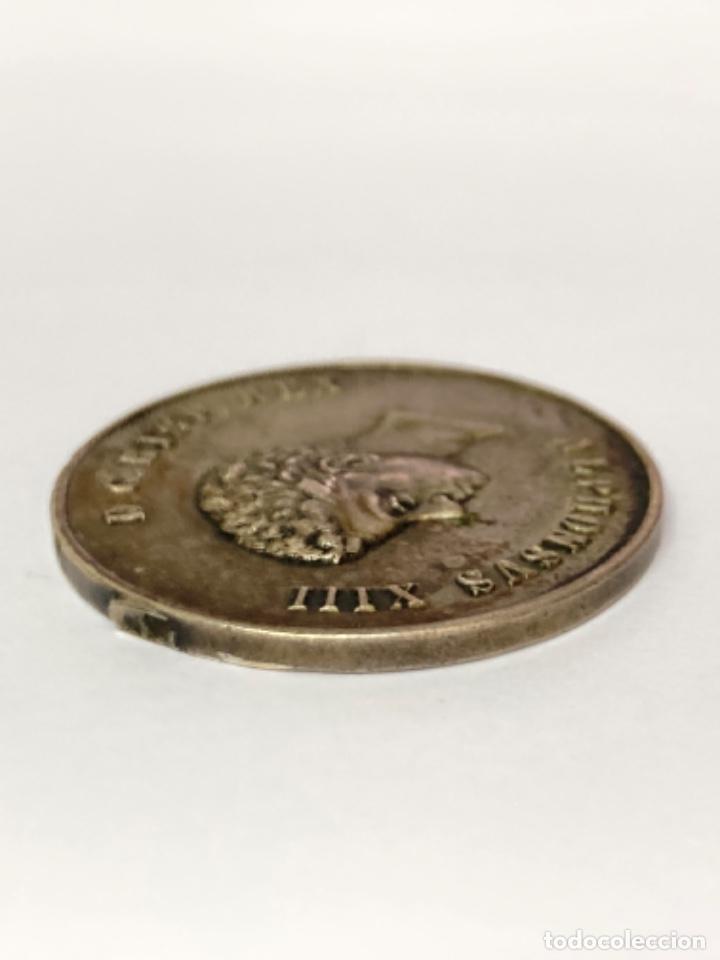 Material numism&aacute;tico: Medalla de plata Alfonso XIII 1902 - Foto 5