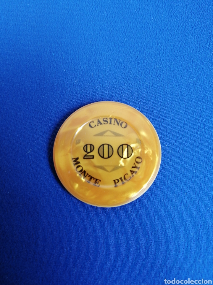 Material numism&aacute;tico: CASINO MONTE PICAYO FICHA - Foto 1