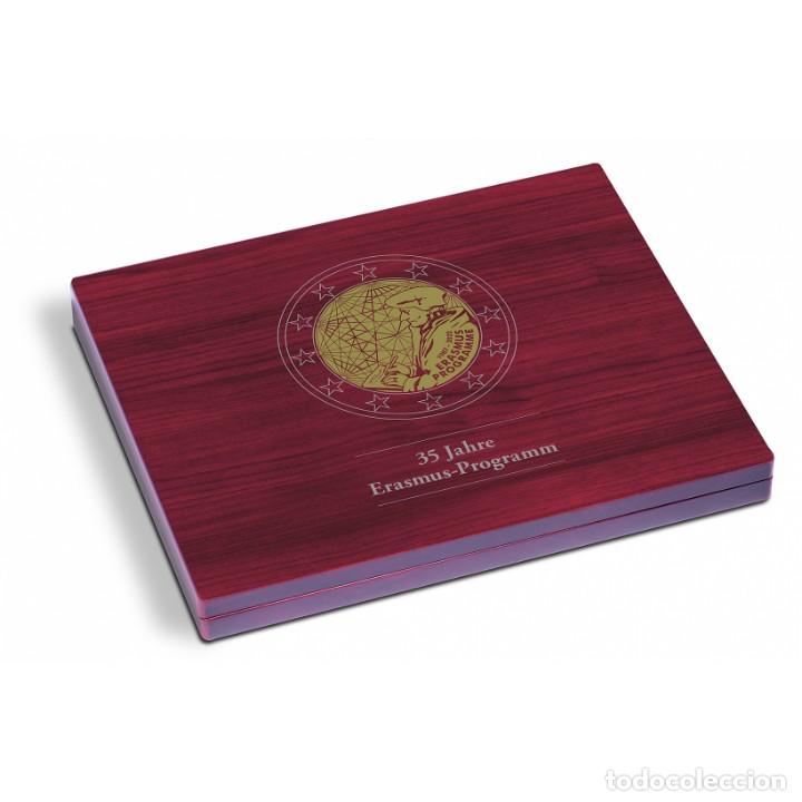Material numism&aacute;tico: Estuche VOLTERRA para las 23 monedas comm.del 35&ordm; del programa ERASMUS - Foto 1