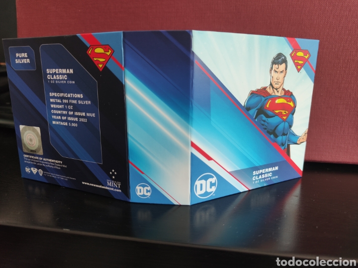 Material numism&aacute;tico: Superman onza de plata - Foto 6
