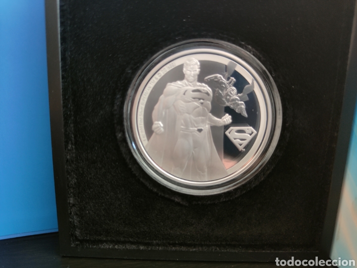 Material numism&aacute;tico: Superman onza de plata - Foto 1