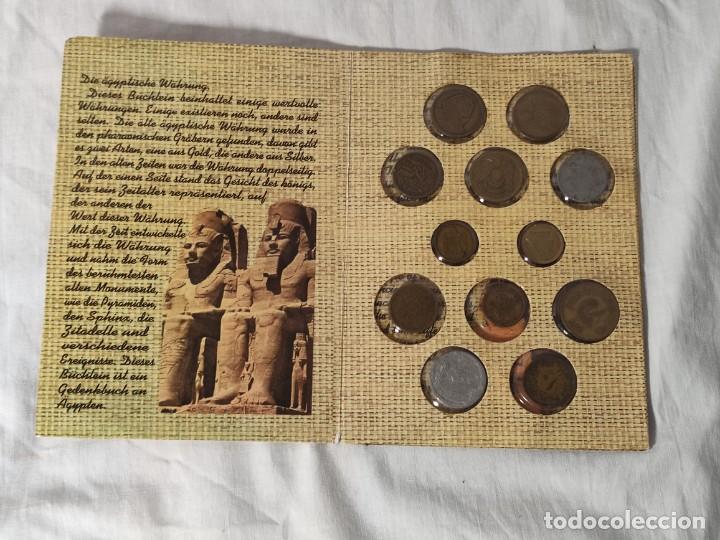 Material numism&aacute;tico: Monedas egipcias colecci&oacute;n - Foto 2