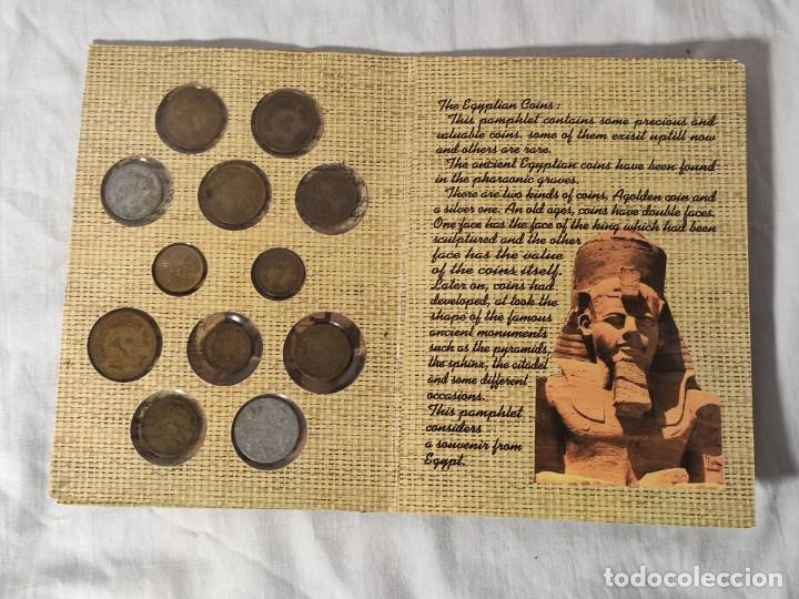 Material numism&aacute;tico: Monedas egipcias colecci&oacute;n - Foto 5