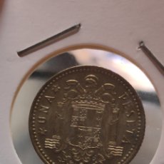 Material numismático: 1 PESETA 1966 *19-69, ”PALO RECTO” ANTIGUA MONEDA ESPAÑOLA FRANCISCO FRANCO. Lote 362760610
