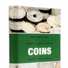 Material numismático: LEUCHTTURM ALBUM COINS PARA 48 MONEDAS 344961 ¡¡¡ DESTOCKAGE !!!. Lote 363473975
