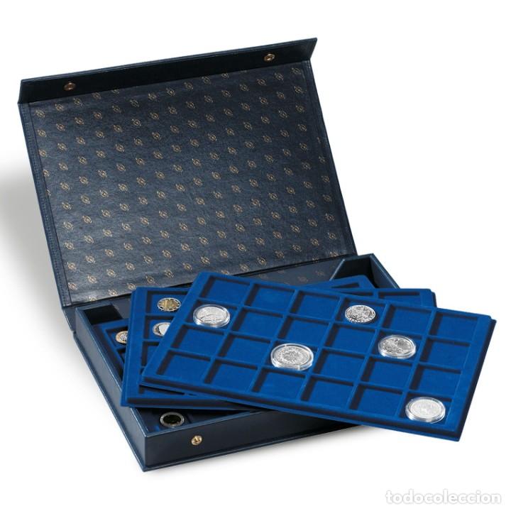 Material numism&aacute;tico: Estuche para monedas L incl. 4 bandejas - Foto 1