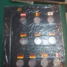Material numismático: EMU HOJAS EUROS LEUCHTTURN 1999/2009. Lote 365890666