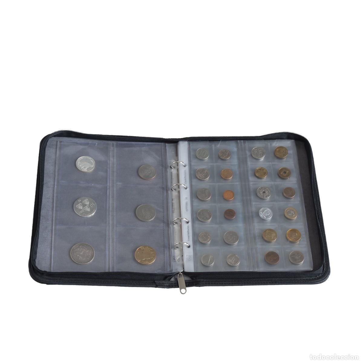 Material numism&aacute;tico: Carpeta de anillas KURT en formato OPTIMA - Foto 2