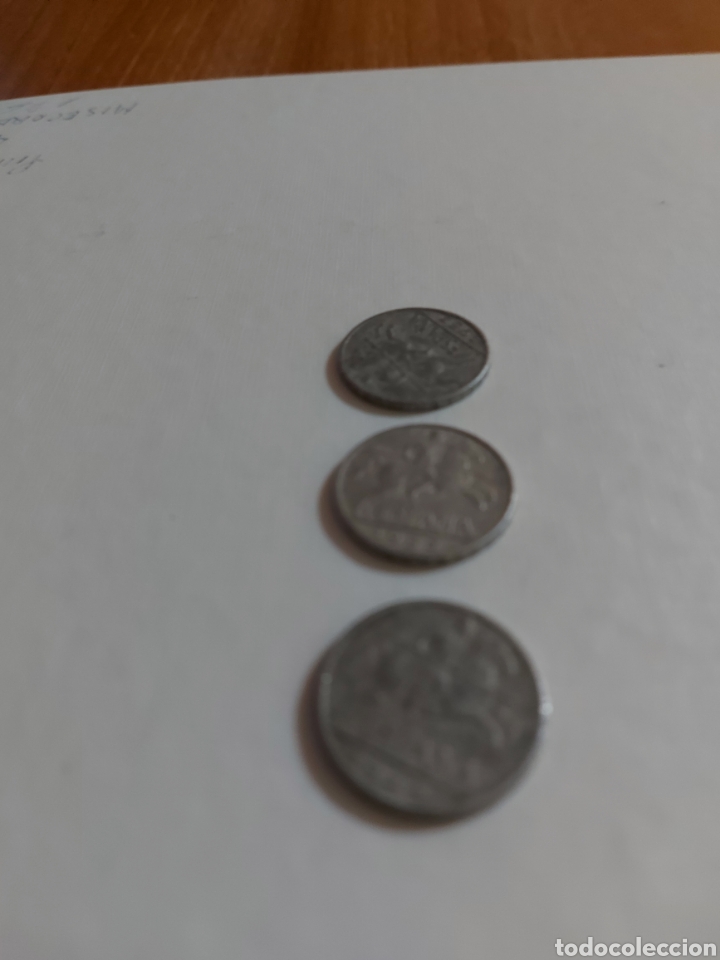 Material numism&aacute;tico: 3 monedas de 1953