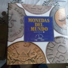 Material numismático: ALBUM CON 32 LAMINAS DE PAISES DIFERENTES DE MONEDAS MUNDIALES OR&FA