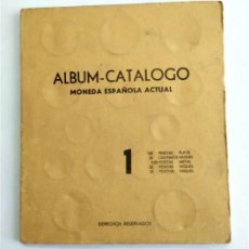 Material numismático: ÁLBUM-CATÁLOGO MONEDA ESPAÑOLA ACTUAL. EDITORIAL BIBLOS. Lote 376102139
