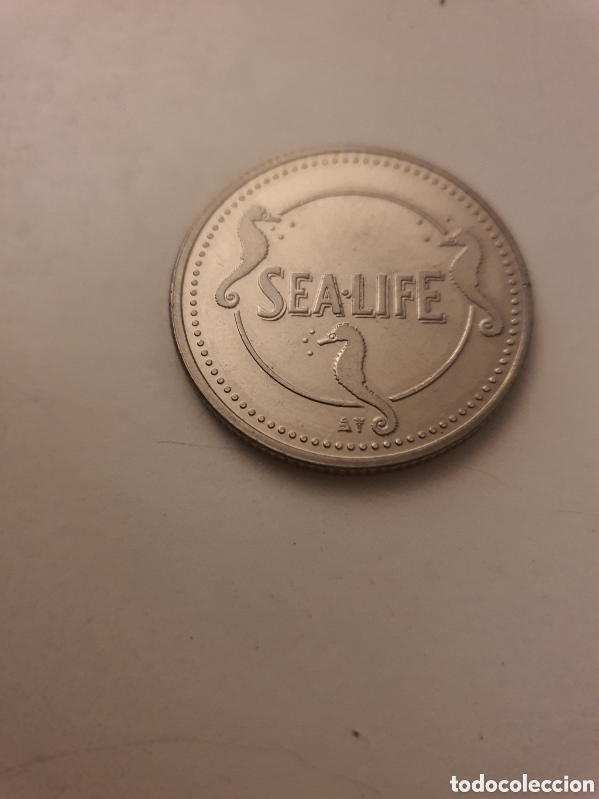 Material numism&aacute;tico: Moneda sea life original.