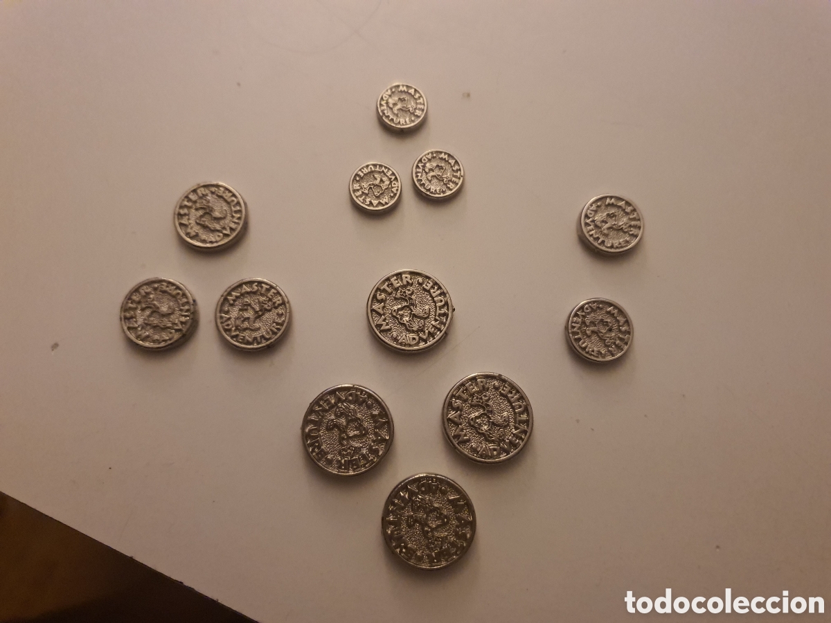 Material numism&aacute;tico: Monedas fichas master adventure.