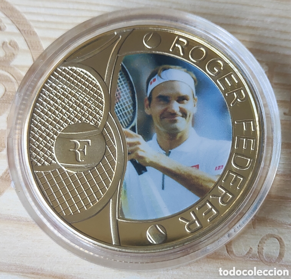 Material numism&aacute;tico: Roger Federer monedas - Foto 3
