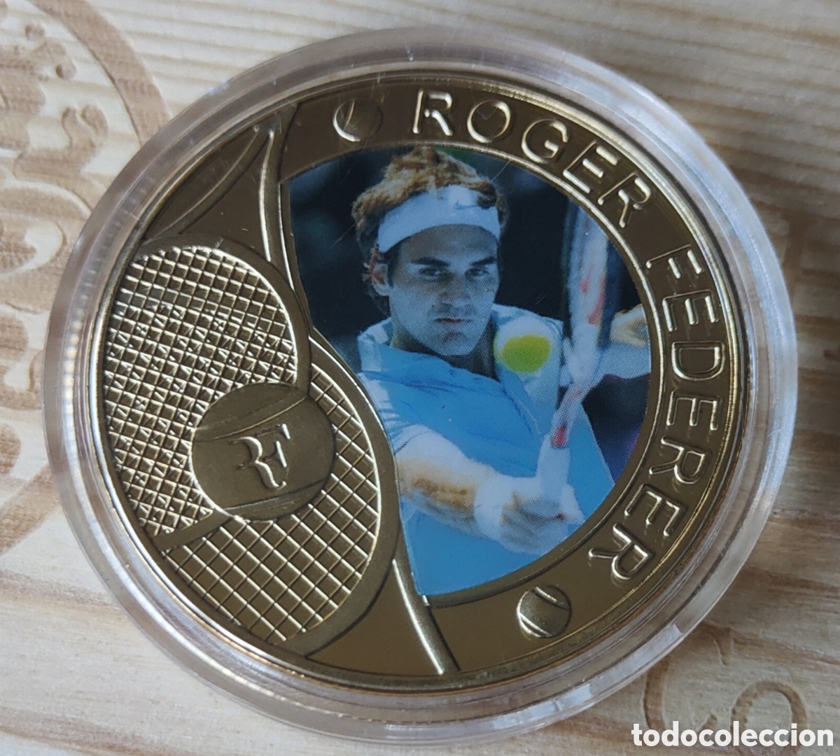 Material numism&aacute;tico: Roger Federer monedas - Foto 4