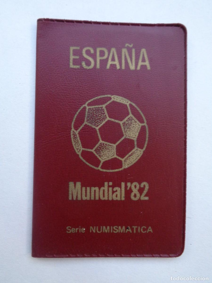 Material numism&aacute;tico: MUNDIAL FUTBOL ESPA&Ntilde;A&acute;82 : CARTERITA PARA LAS MONEDAS DE LA SERIE NUMISMATICA DEL MUNDIAL
