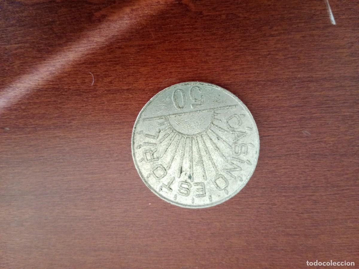 Material numism&aacute;tico: FICHA / TOKEN - CASINO DE ESTORIL - 3 CM - VALOR 50