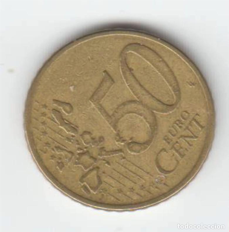 Material numism&aacute;tico: MONEDA 50 CENTIMOS ALEMANIA A&Ntilde;O 2002 - Foto 1