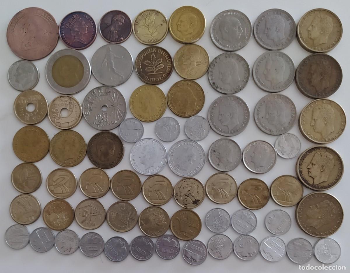 Numismatisches Material: LOTE DE 68 MONEDAS