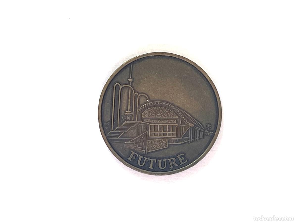 Material numism&aacute;tico: Moneda EXPO 92 - FUTURE - Foto 2