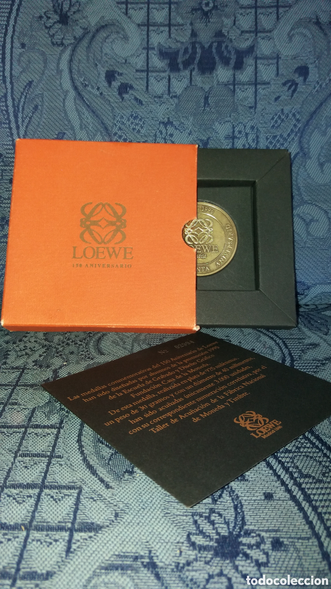 Material numism&aacute;tico: MEDALLA CONMEMORATIVA LOEWE - Foto 1
