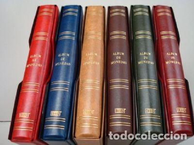 Mat&eacute;riel numismatique: Album MONEDAS folio 27x33 cm. Para Hojas 20 Cartones.4 Anillas.