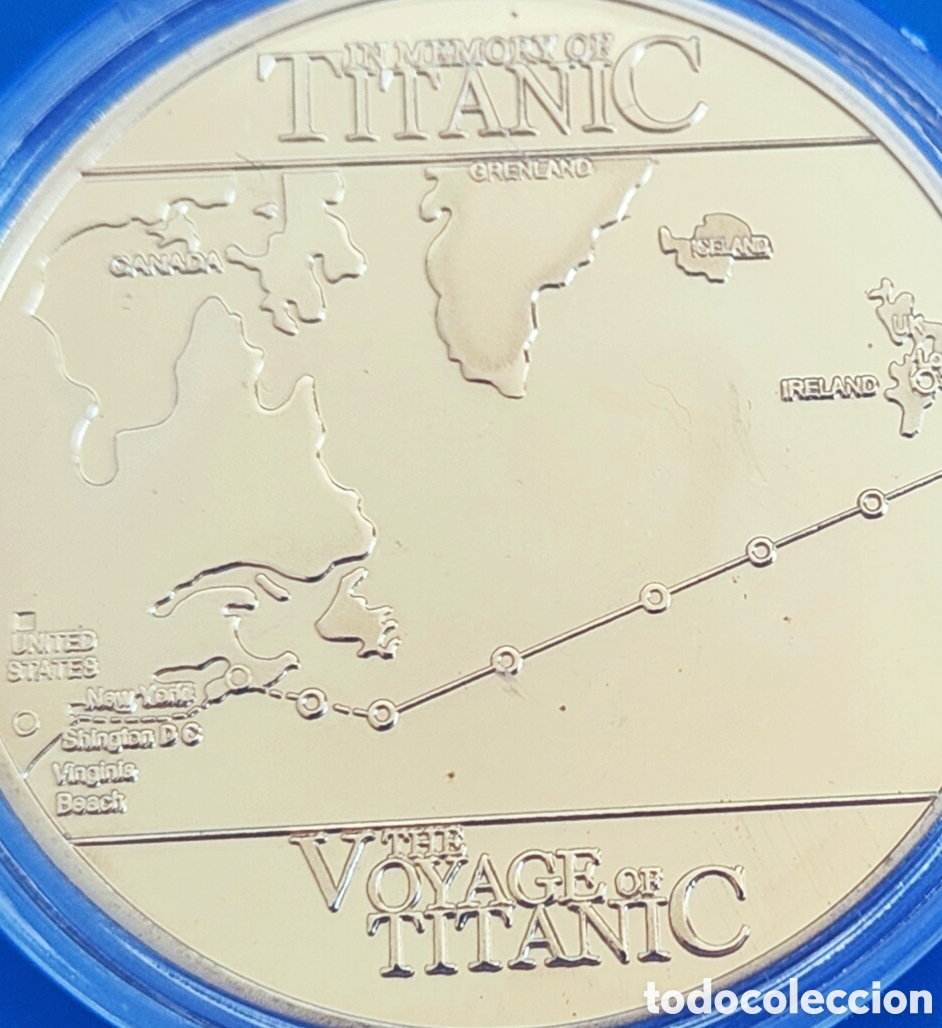Material numism&aacute;tico: Titanic - Foto 1