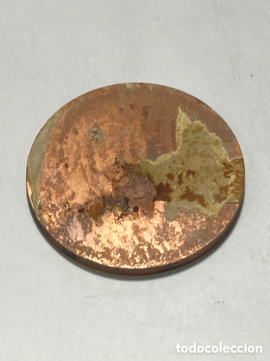 Material numism&aacute;tico: Medalla de bronce distintas ciudades - Foto 2
