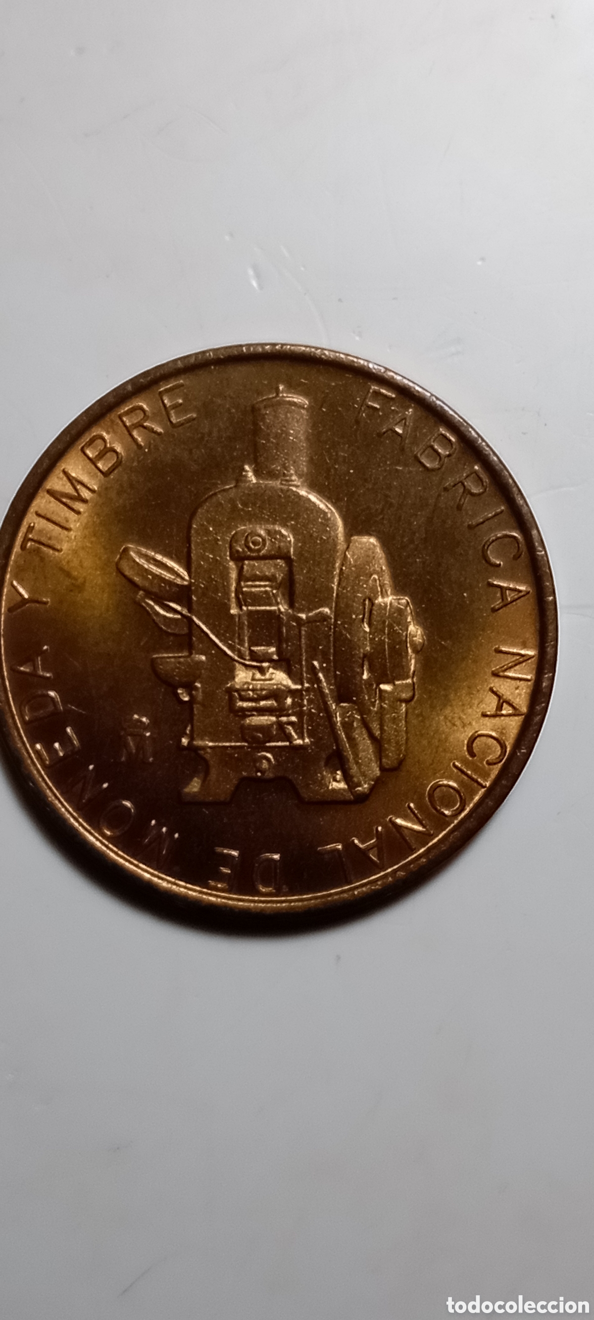 Material numism&aacute;tico: Moneda 10 aniversario del C. C. de la Vaguada - Foto 2