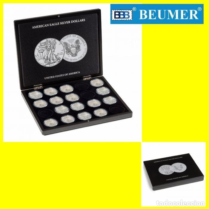 Material numism&aacute;tico: Estuche VOLTERRA para 20 Onzas American Eagle, en c&aacute;psulas. - Foto 1
