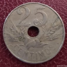 Material numismático: MONEDA 25 CÉNTIMOS ESPAÑA 1927. Lote 402365644