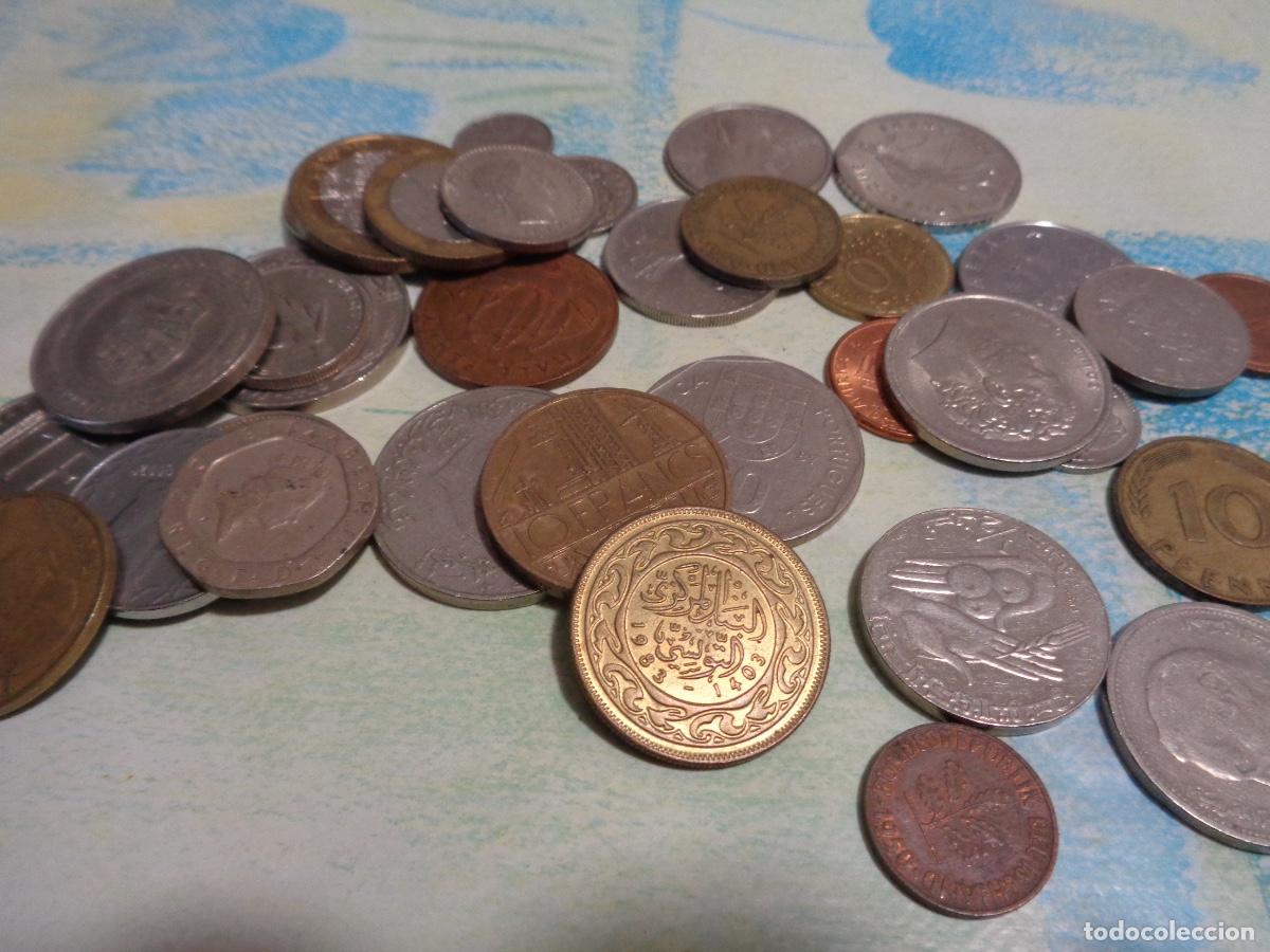 Material numism&aacute;tico: lote de 34 monedas de diferentes pa&iacute;ses - Foto 2